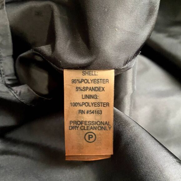 Calvin Klein Black Pleated Fit and Flare Dress Sleeveless Mini Size XS - Picture 8 of 10